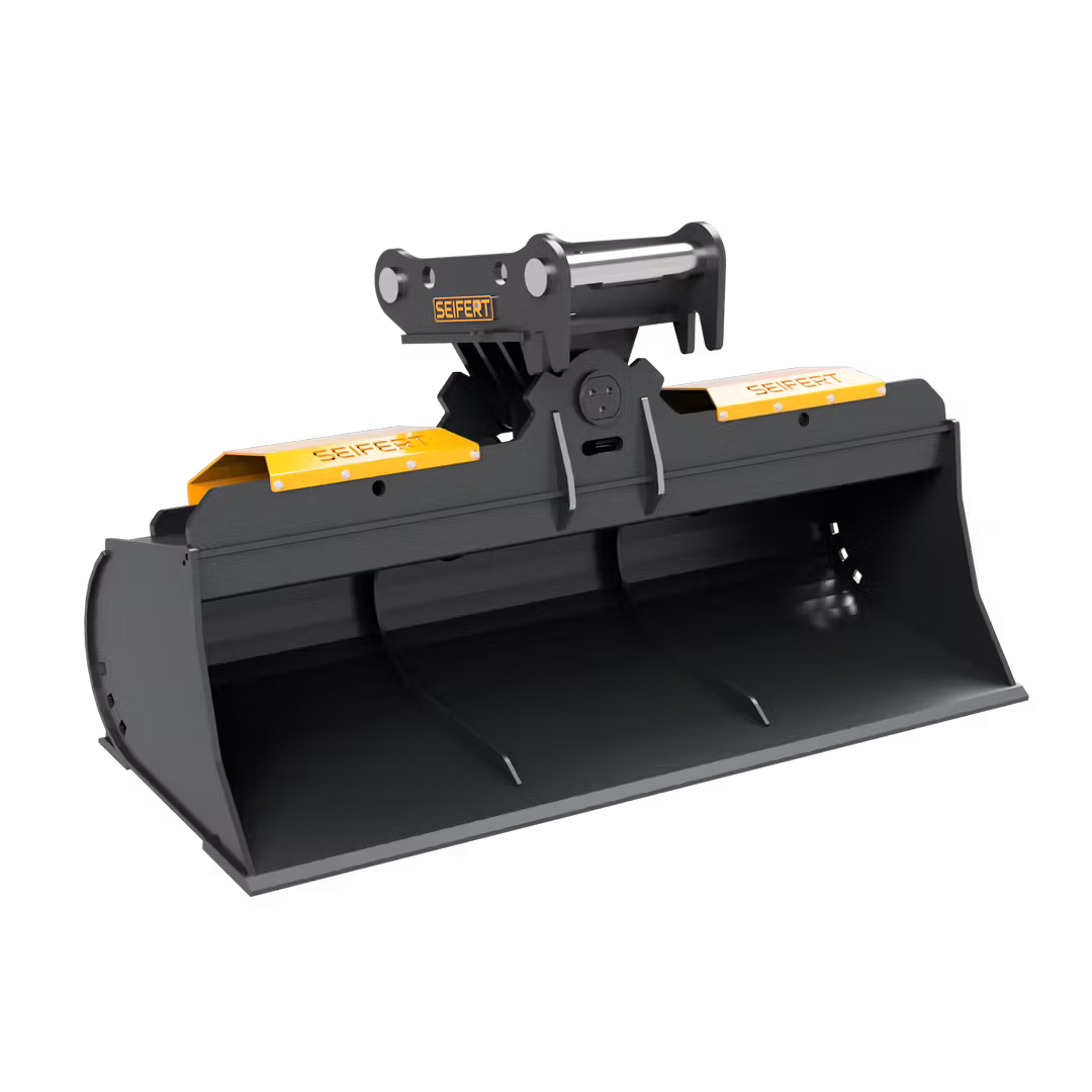 MS08 Grabenräumlöffel hydr. 160cm/288l Symlock – Produktbild | SLT Rental