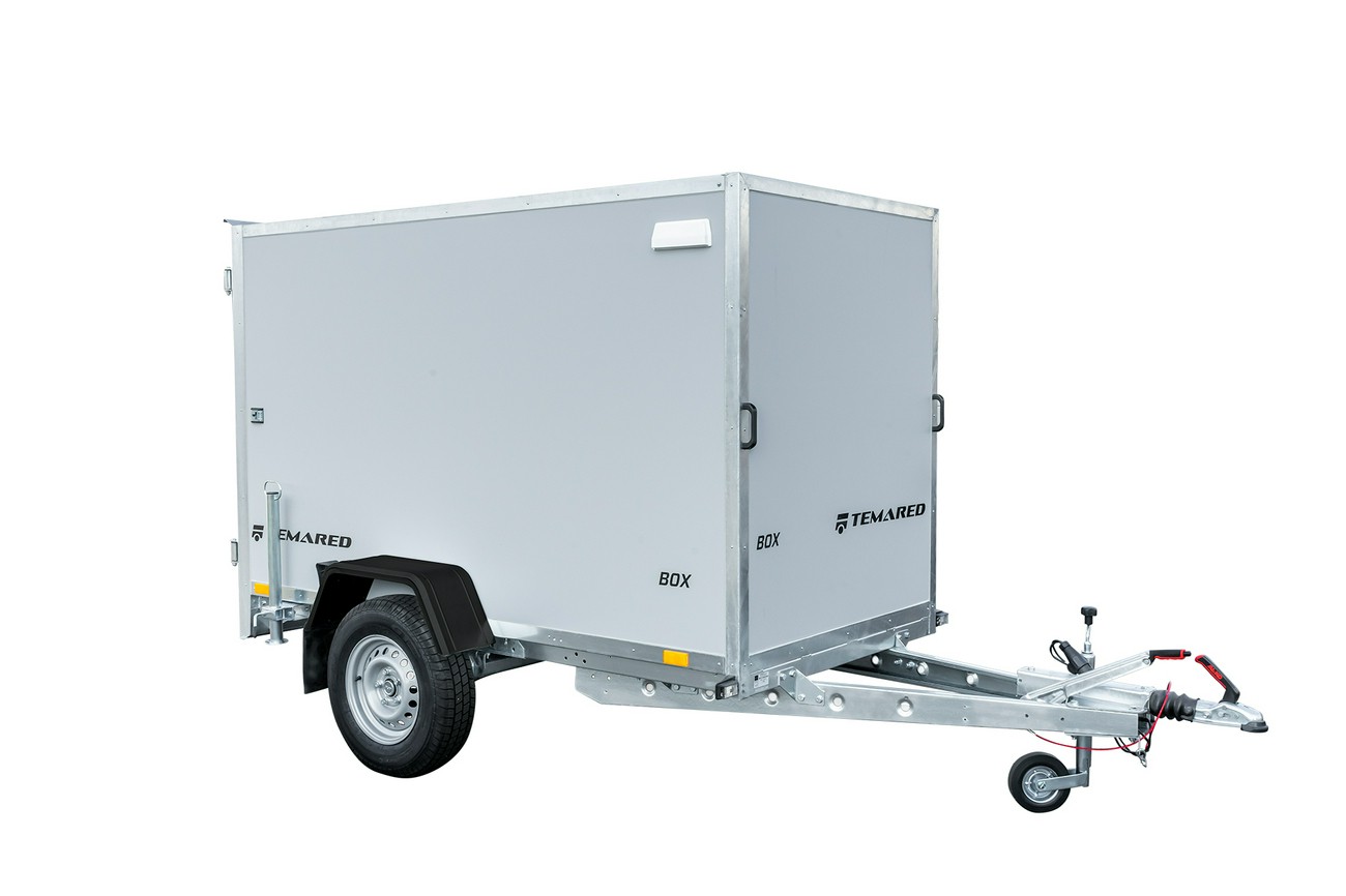 1500 kg Kofferanhänger – Produktbild | SLT Rental