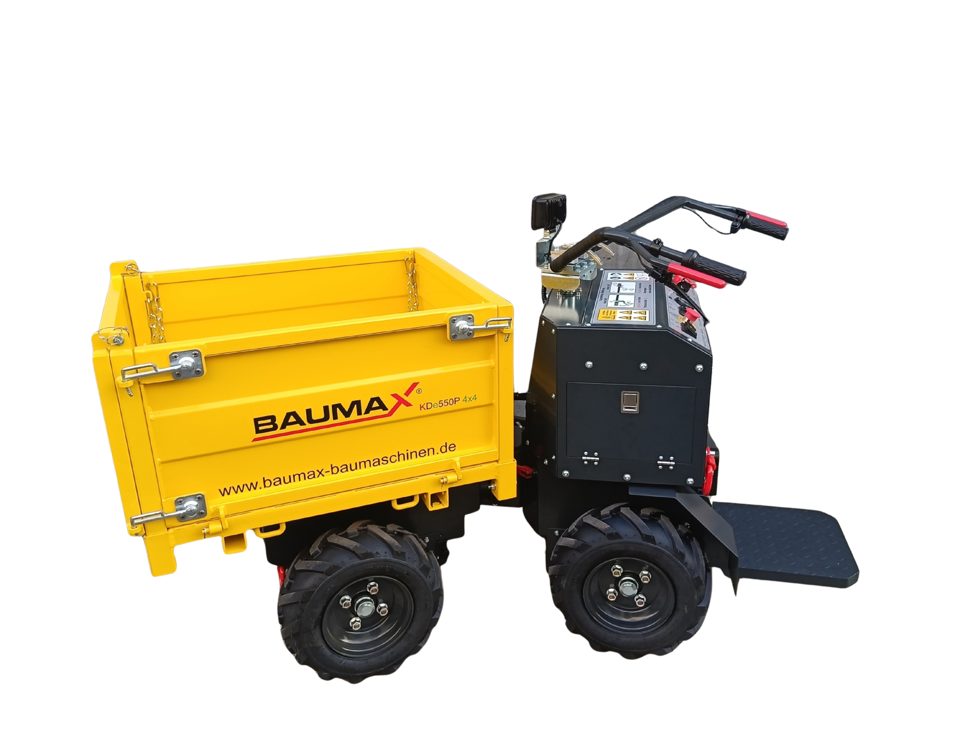 Raddumper / Knickdumper 4x4 elektrisch – Produktbild | SLT Rental