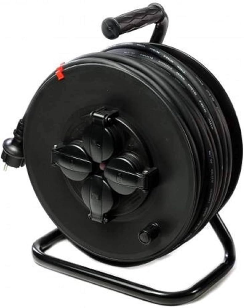 Schuko-Kabeltrommel 50m – Produktbild | SLT Rental