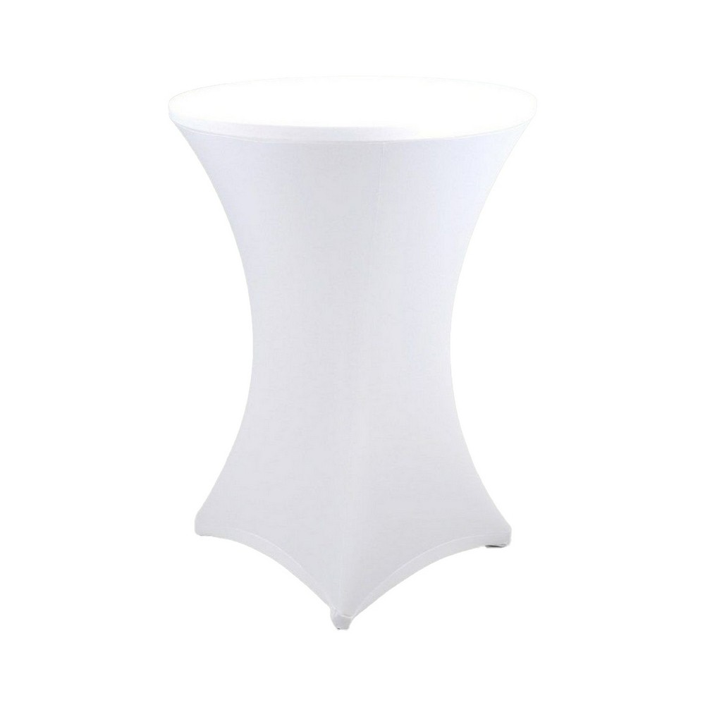 Stehtisch Husse weiß – Produktbild | SLT Rental